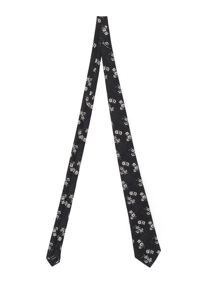 FLOWER PLAID JQ DERBY TIE