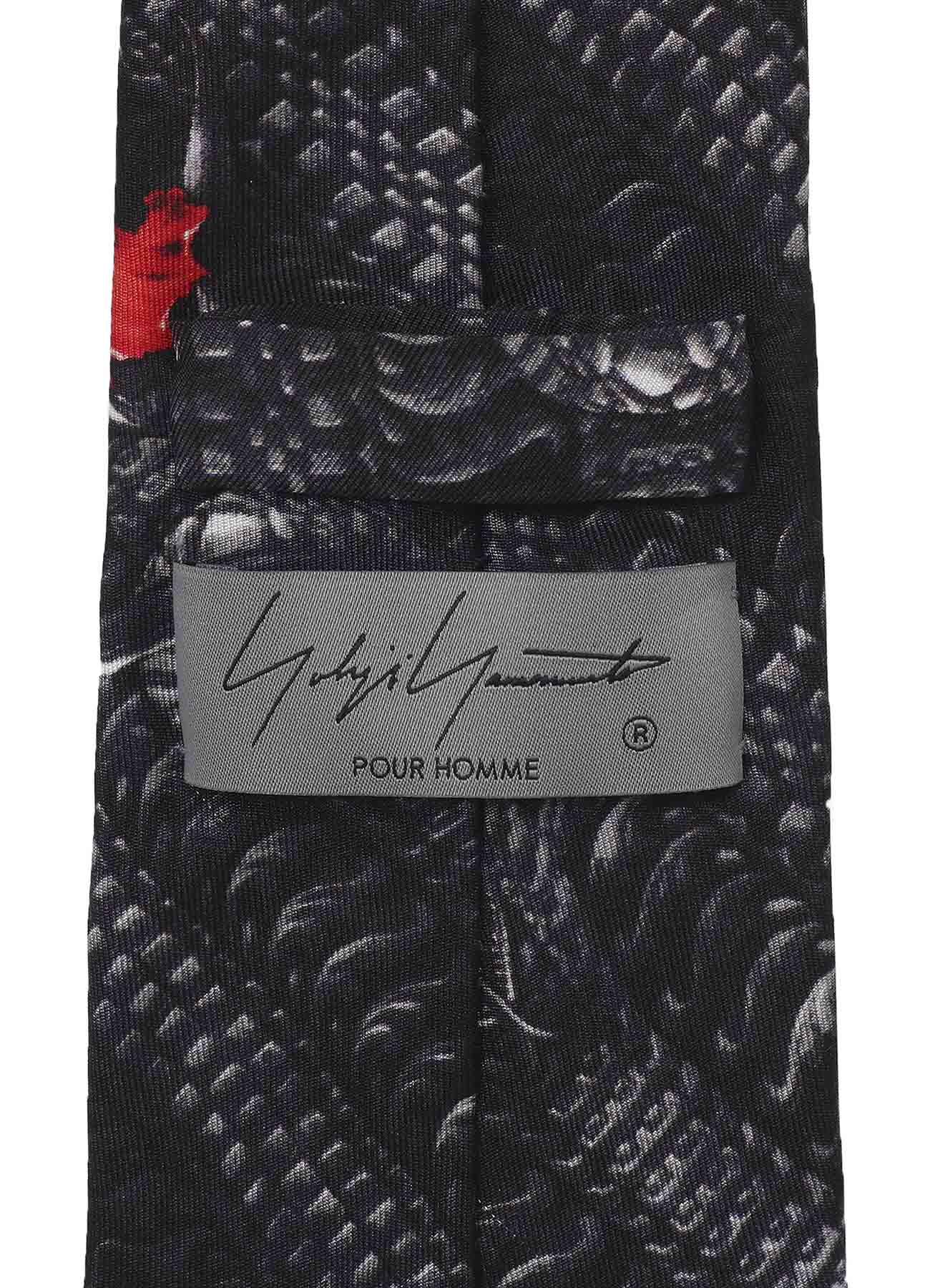 BROTHER SILK TIE COBRA – THE SHOP YOHJI YAMAMOTO