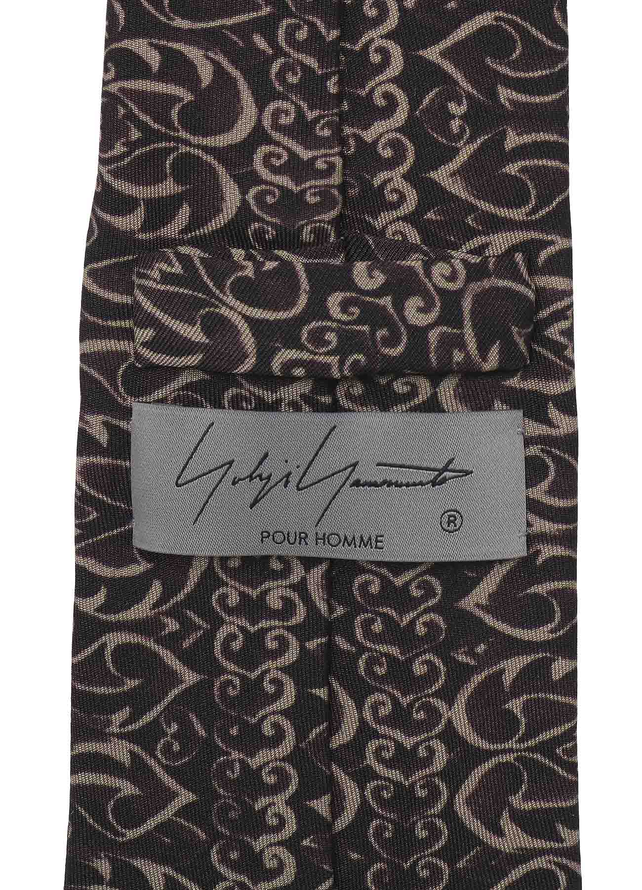 BROTHER SILK TIE SKULL02