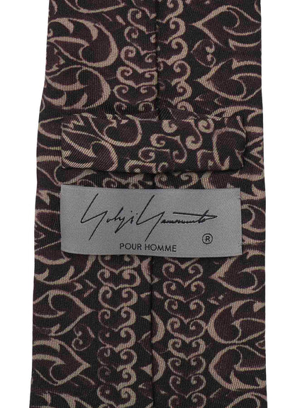 BROTHER SILK TIE SKULL02