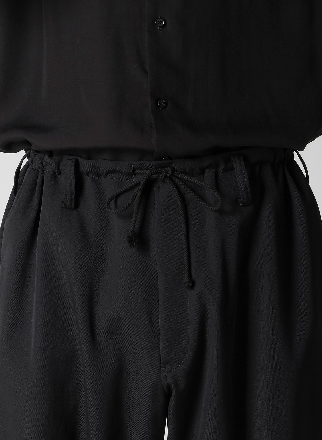 パンツ Regulation Yohji Yamamoto string pants REGULATION GABARDINE STANDARD STRING PANTS – THE SHOP YOHJI YAMAMOTO
