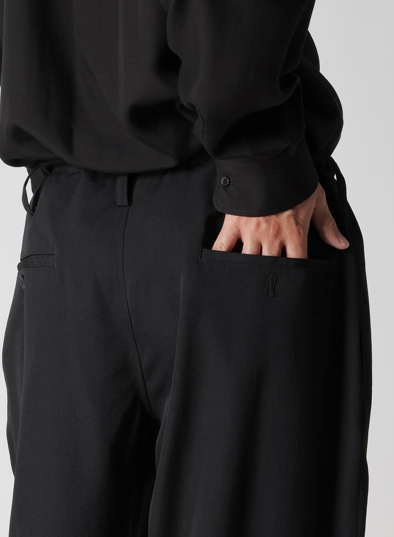 REGULATION GABARDINE STANDARD STRING PANTS – THE SHOP YOHJI YAMAMOTO