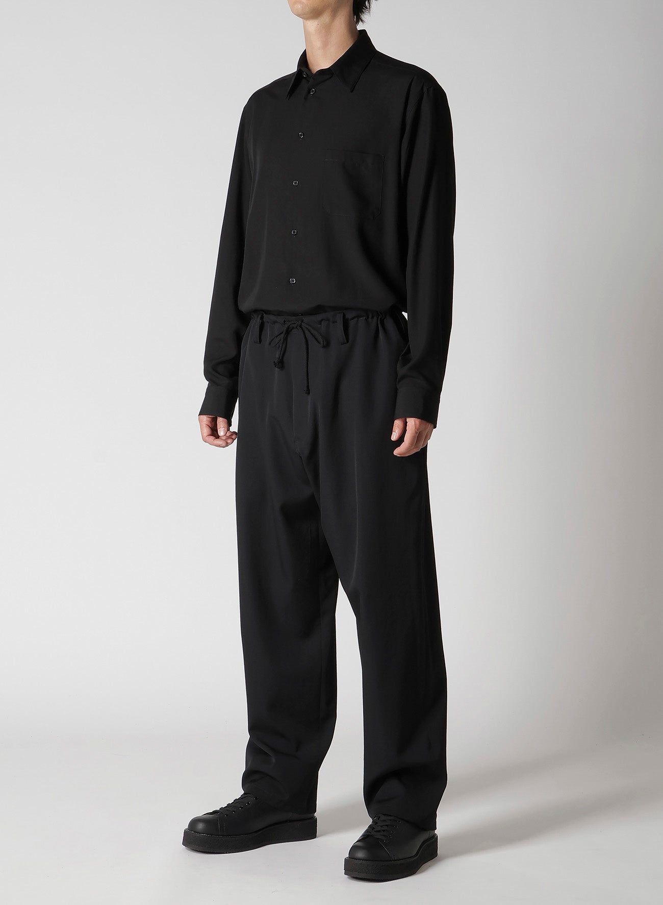 パンツ Regulation Yohji Yamamoto string pants REGULATION GABARDINE STANDARD STRING PANTS – THE SHOP YOHJI YAMAMOTO