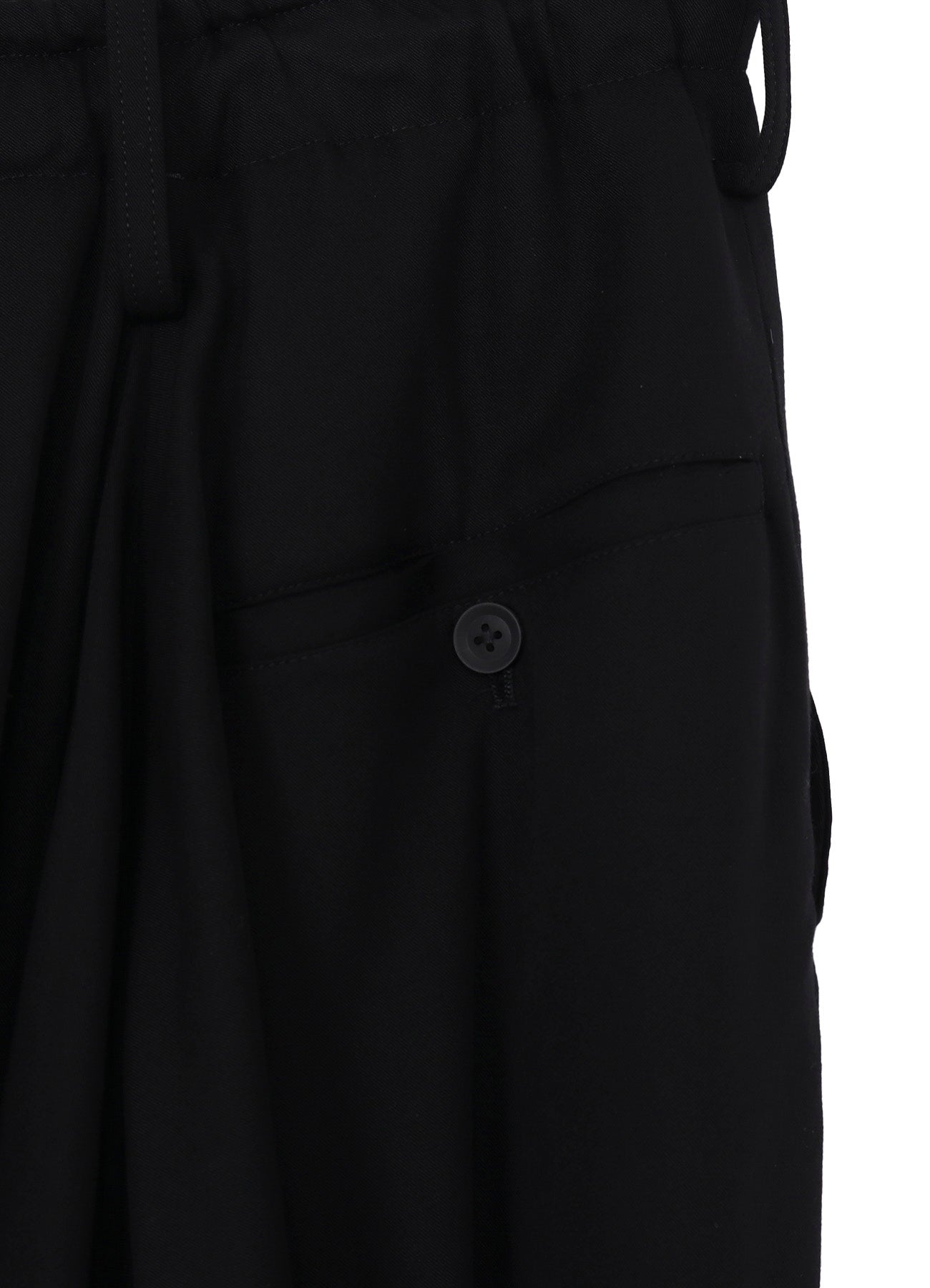 RE CELLULOSE GABARDINE STANDARD CROW PANTS – THE SHOP YOHJI YAMAMOTO
