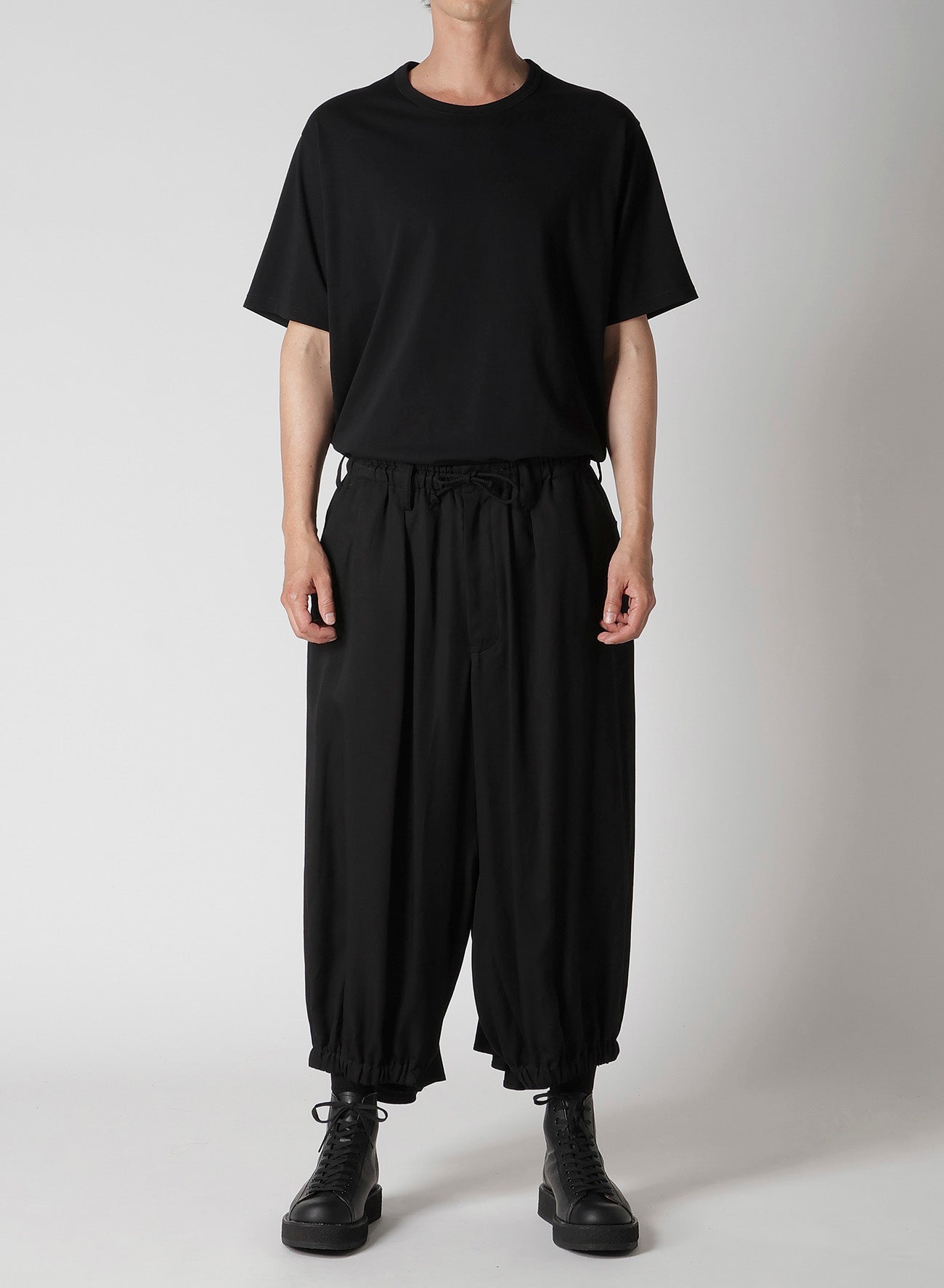 RE CELLULOSE GABARDINE STANDARD CROW PANTS – THE SHOP YOHJI YAMAMOTO