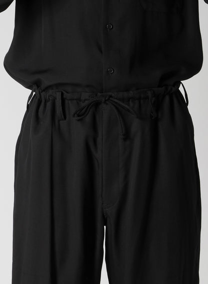 RE CELLULOSE GABARDINE SIDE POCKET PANTS
