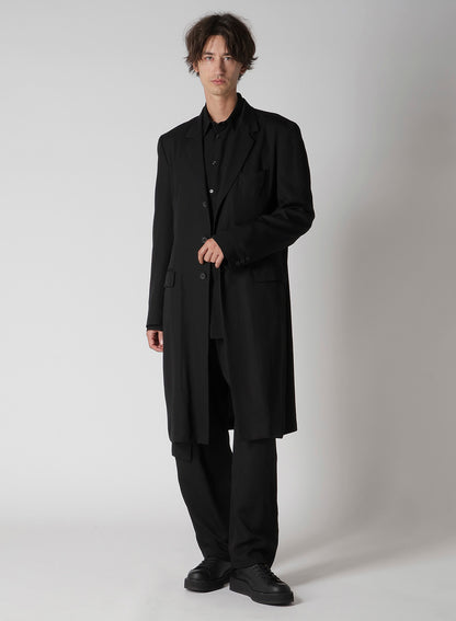 RE CELLULOSE GABARDINE SIDE POCKET PANTS