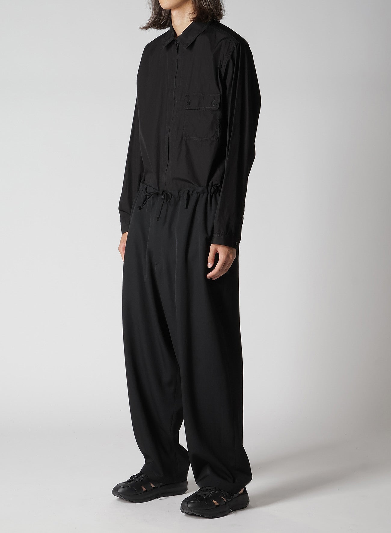 WOOL GABARDINE NEW STANDARD STRING PANTS – THE SHOP YOHJI YAMAMOTO