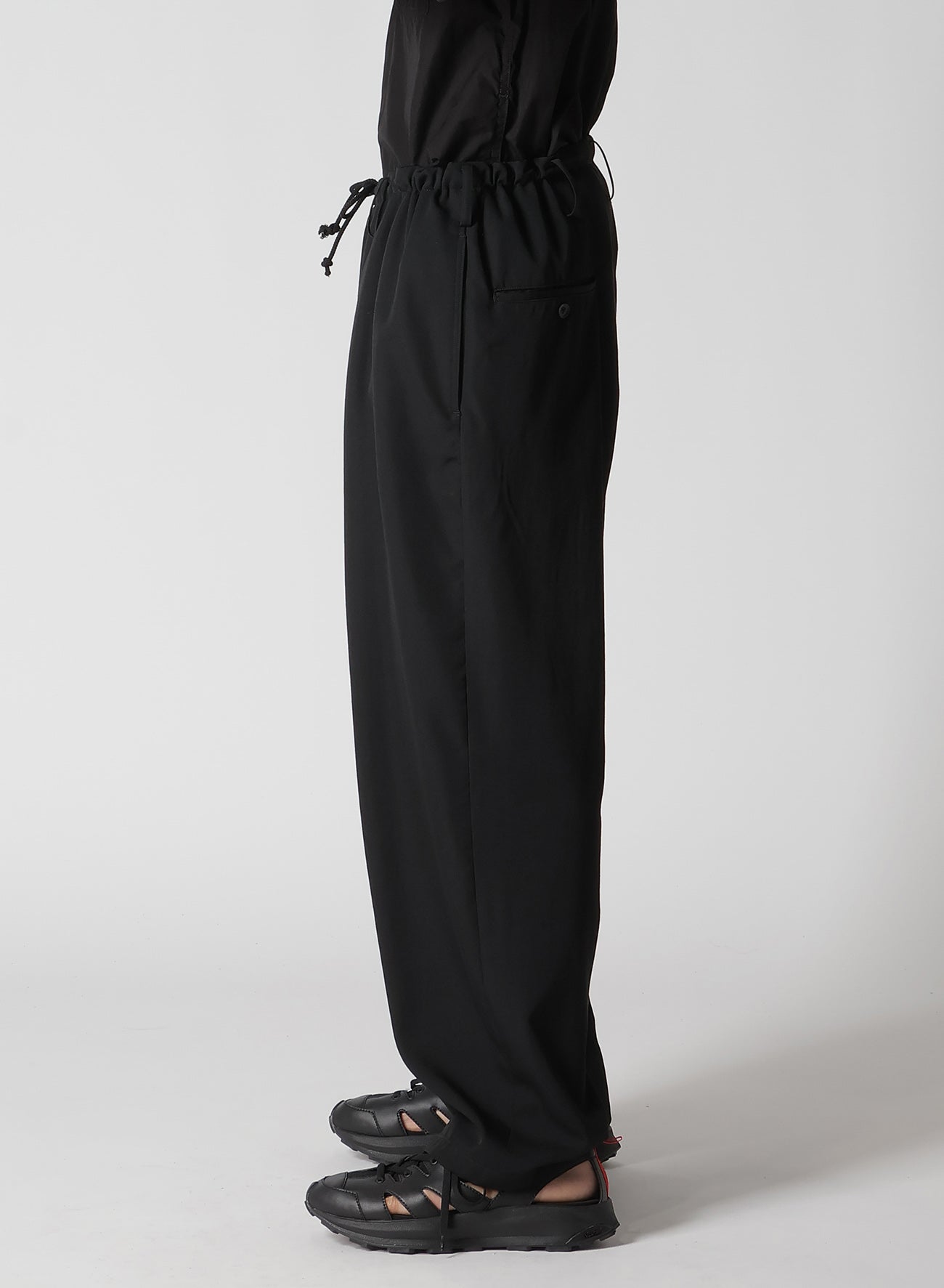 WOOL GABARDINE NEW STANDARD STRING PANTS – THE SHOP YOHJI YAMAMOTO