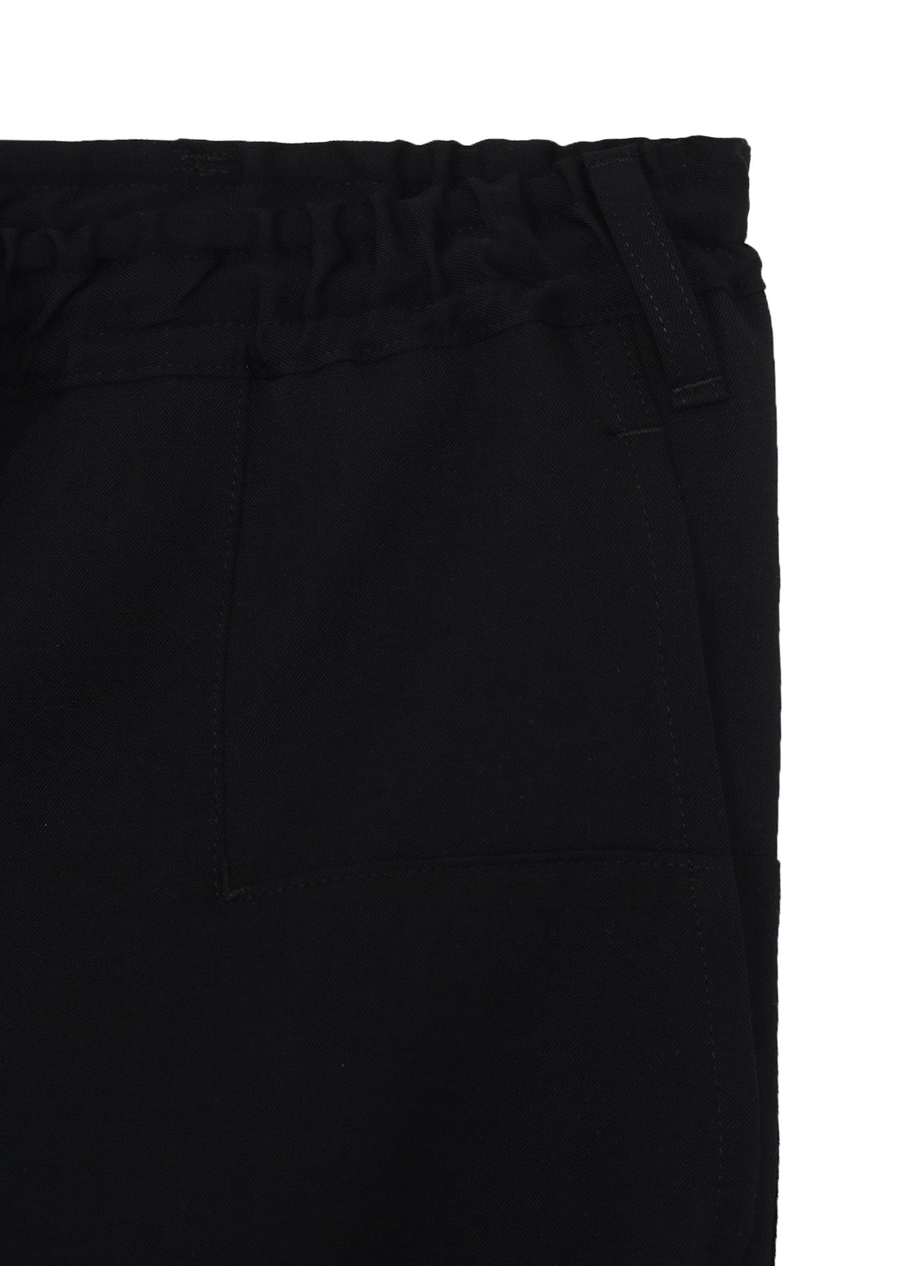 WOOL GABARDINE STANDARD WRAP PANTS – THE SHOP YOHJI YAMAMOTO
