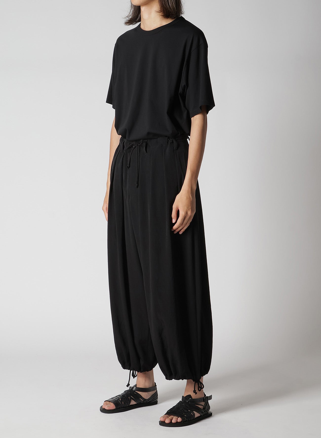 TA TUXEDO SLIM BALOON PANTS