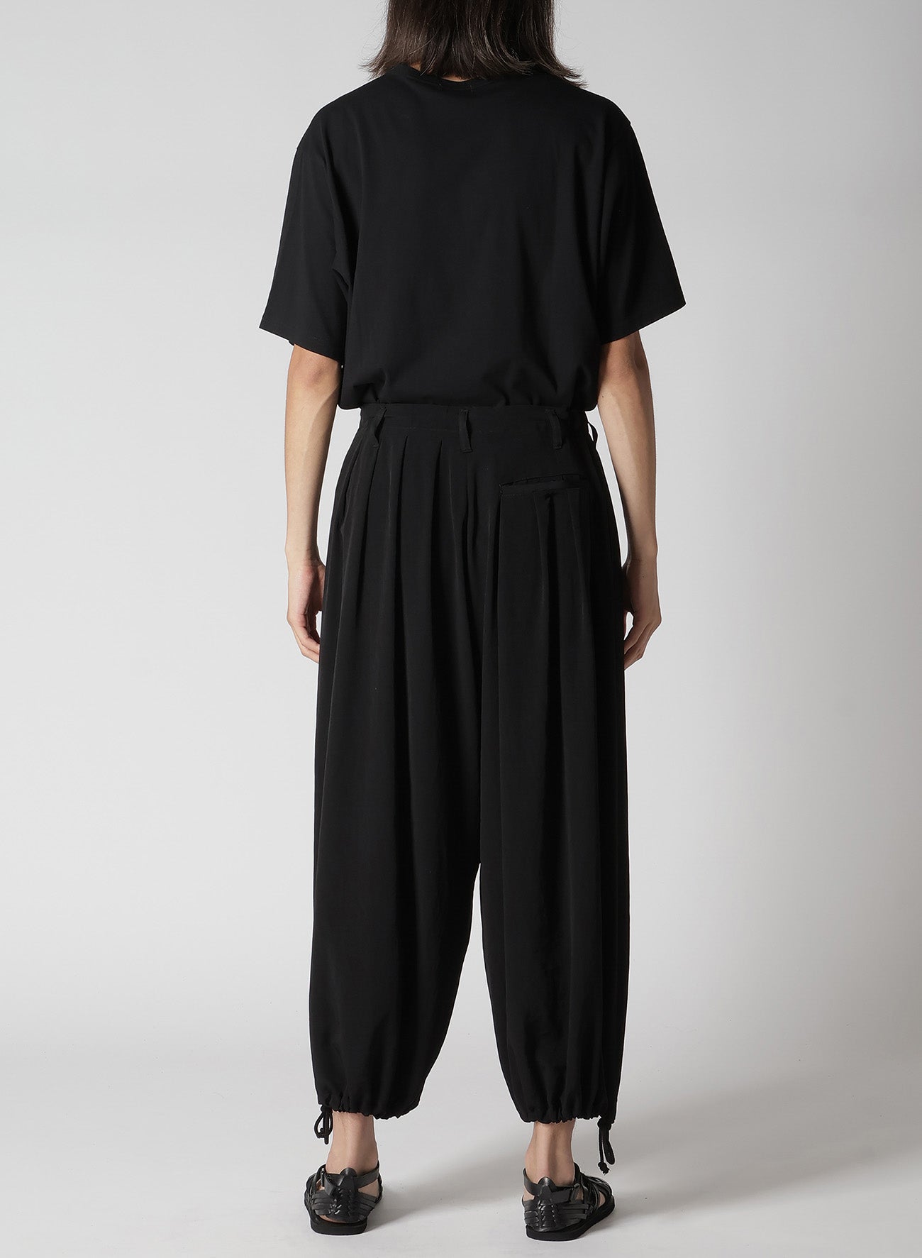 TA TUXEDO SLIM BALOON PANTS