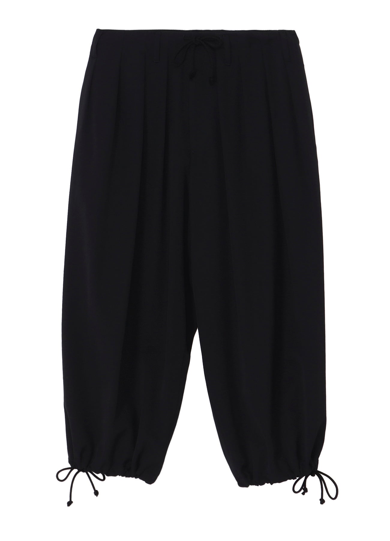 WOOL GABARDINE STANDARD BALOON PANTS