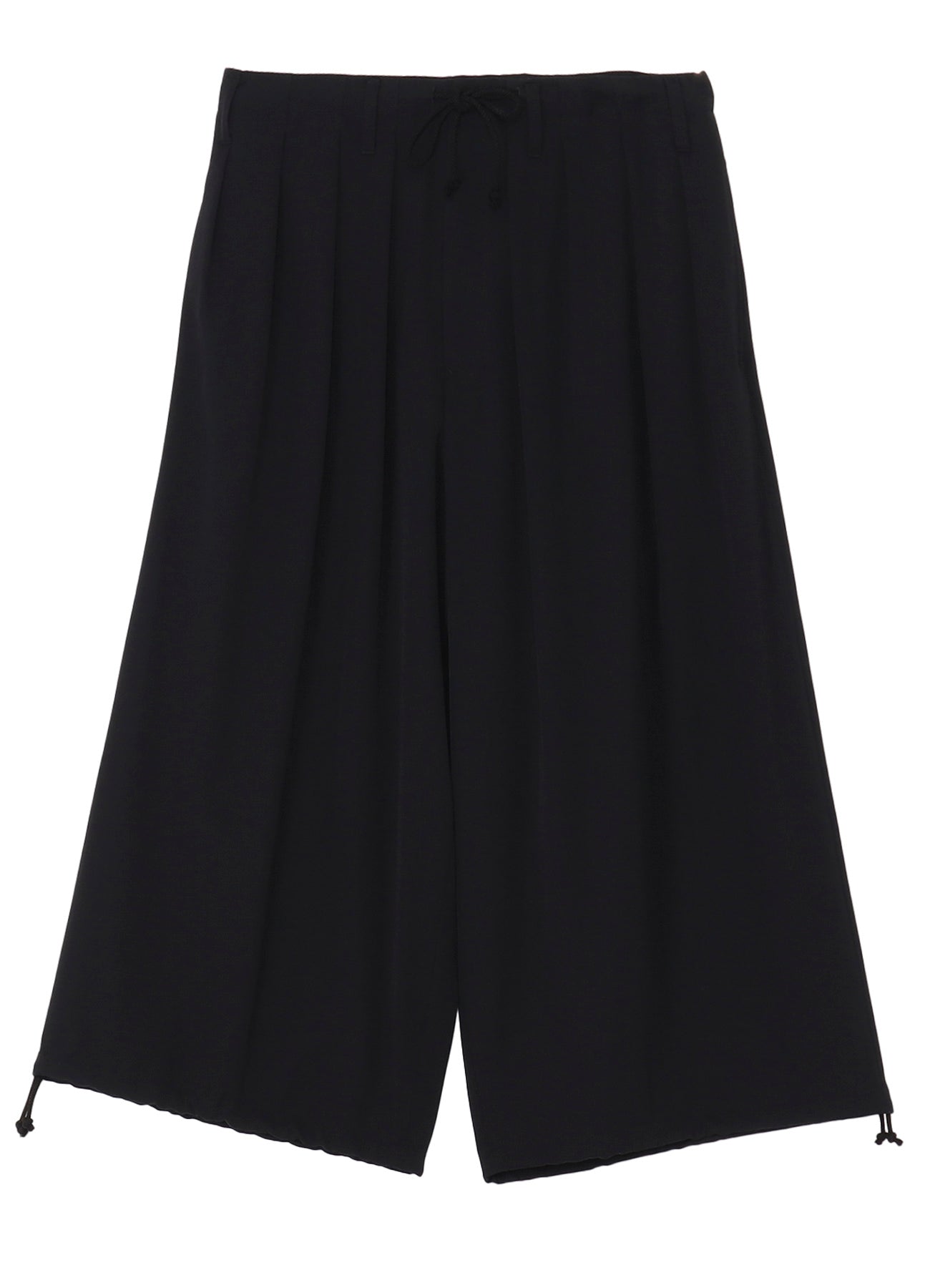 WOOL GABARDINE STANDARD BALOON PANTS