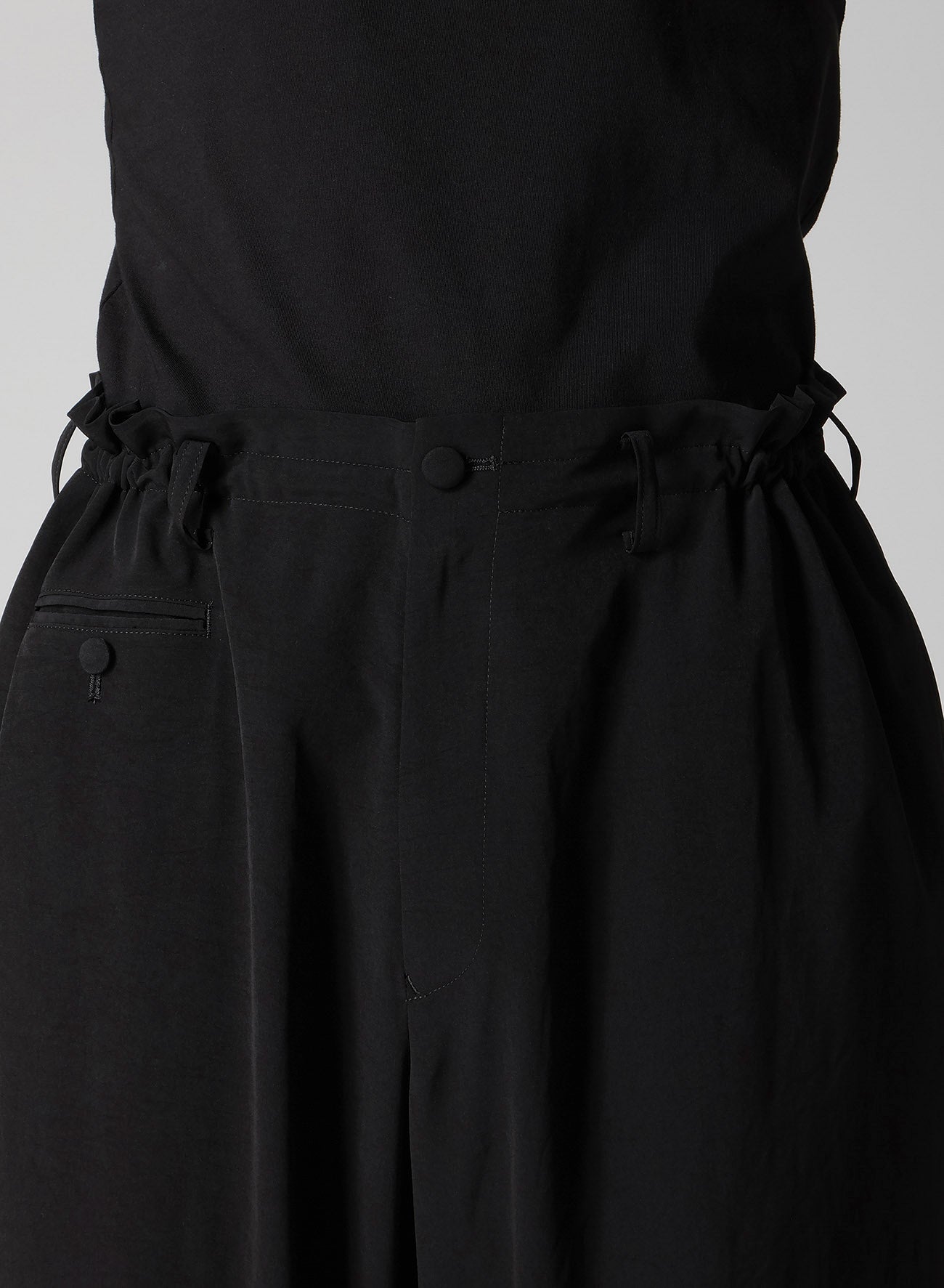 TA TUXEDO COIN POCKET HEM OPEN PANTS