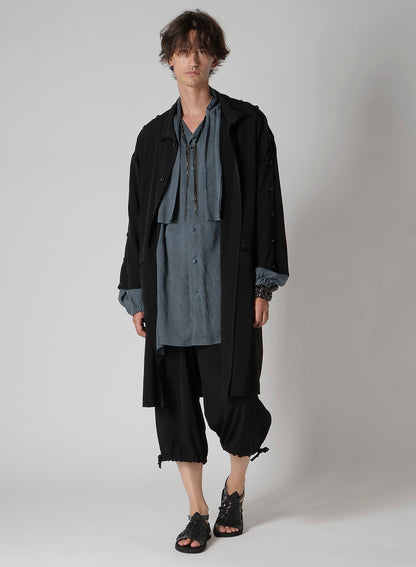 TA TUXEDO COIN POCKET HEM OPEN PANTS
