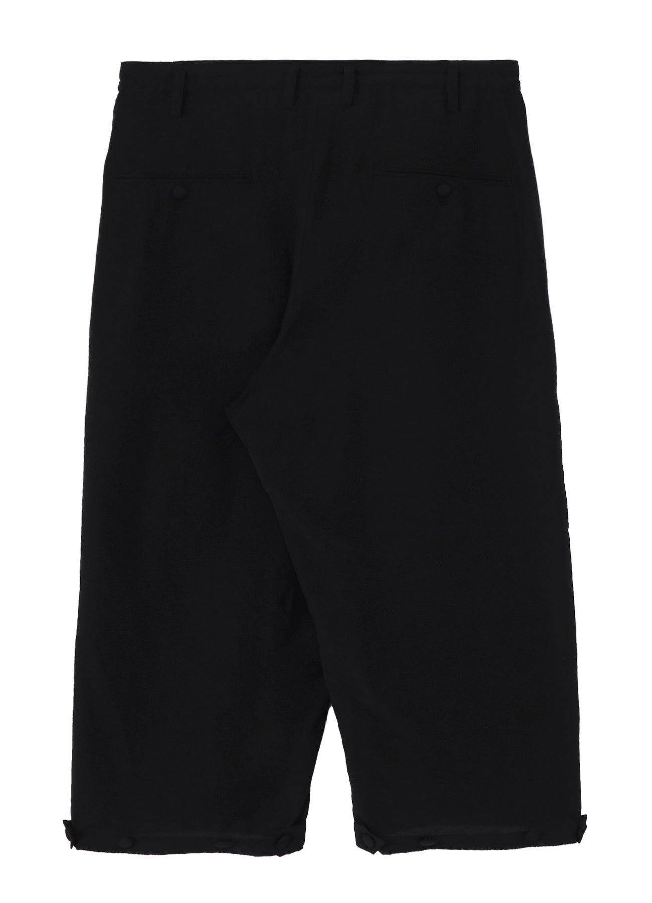 <PIECE UNIQUE/AOYAMA>RY/ NY/ CU LAWN RANDOM PK HEM TAB PANTS