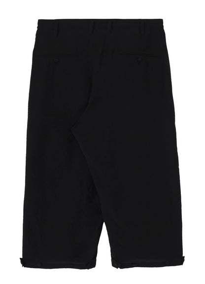 <PIECE UNIQUE/AOYAMA>RY/ NY/ CU LAWN RANDOM PK HEM TAB PANTS