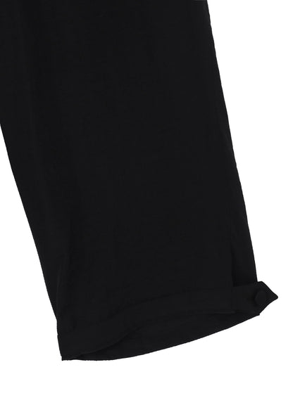 <PIECE UNIQUE/AOYAMA>RY/ NY/ CU LAWN RANDOM PK HEM TAB PANTS