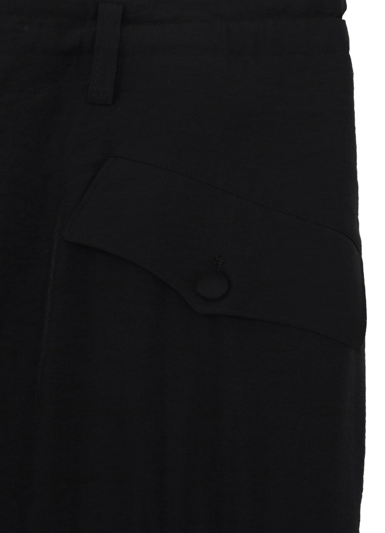 <PIECE UNIQUE/AOYAMA>RY/ NY/ CU LAWN RANDOM PK HEM TAB PANTS