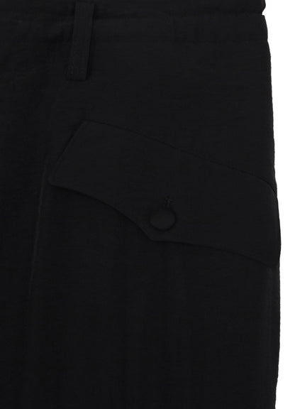 <PIECE UNIQUE/AOYAMA>RY/ NY/ CU LAWN RANDOM PK HEM TAB PANTS