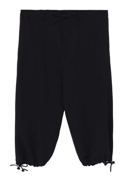 WOOL GABARDINE CHINA STRING PANTS