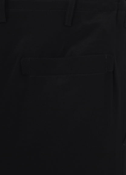 CREPE DE CHINE DESIGNED BOX POCKET PANTS
