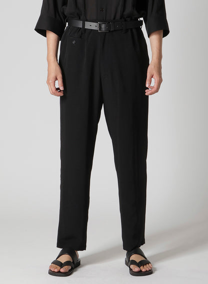 TA TUXEDO DESIGNED BOX POCKET PANTS