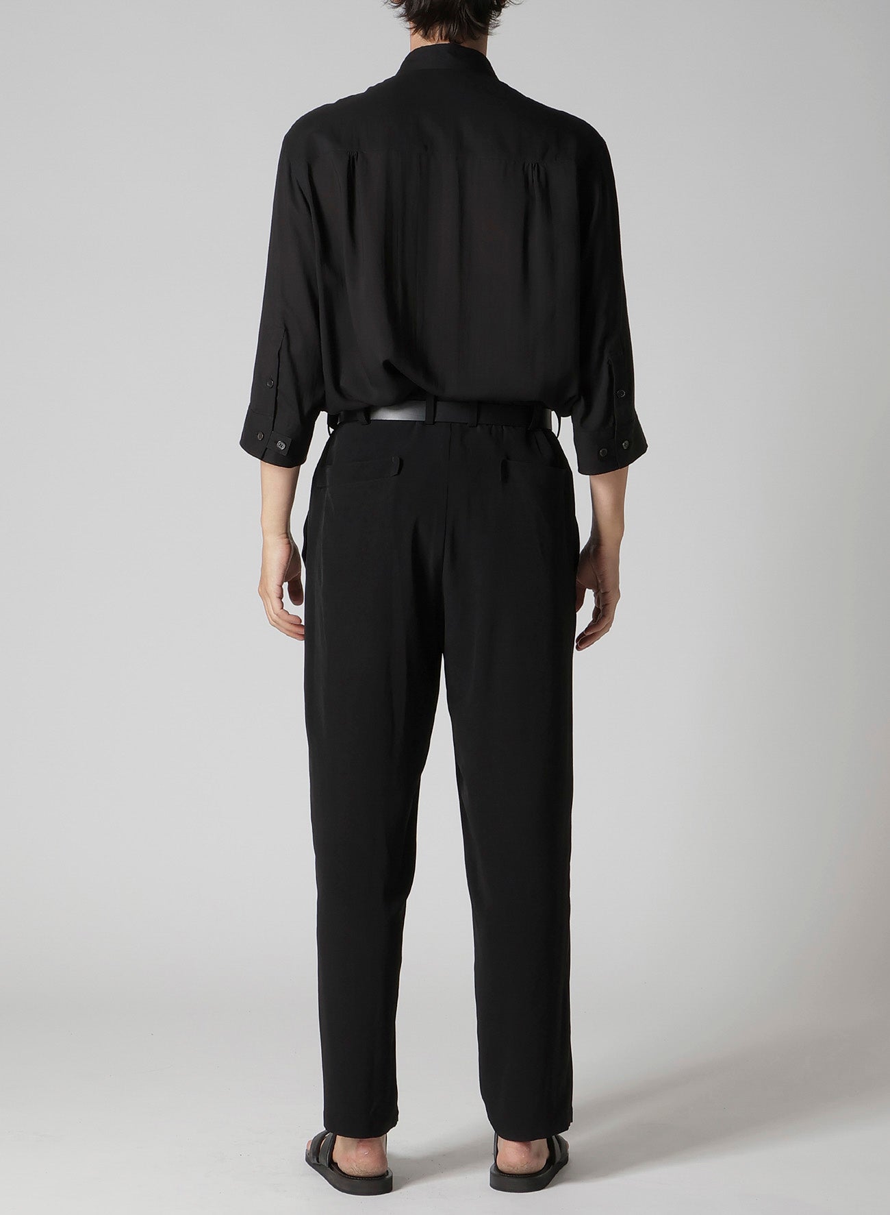 TA TUXEDO DESIGNED BOX POCKET PANTS