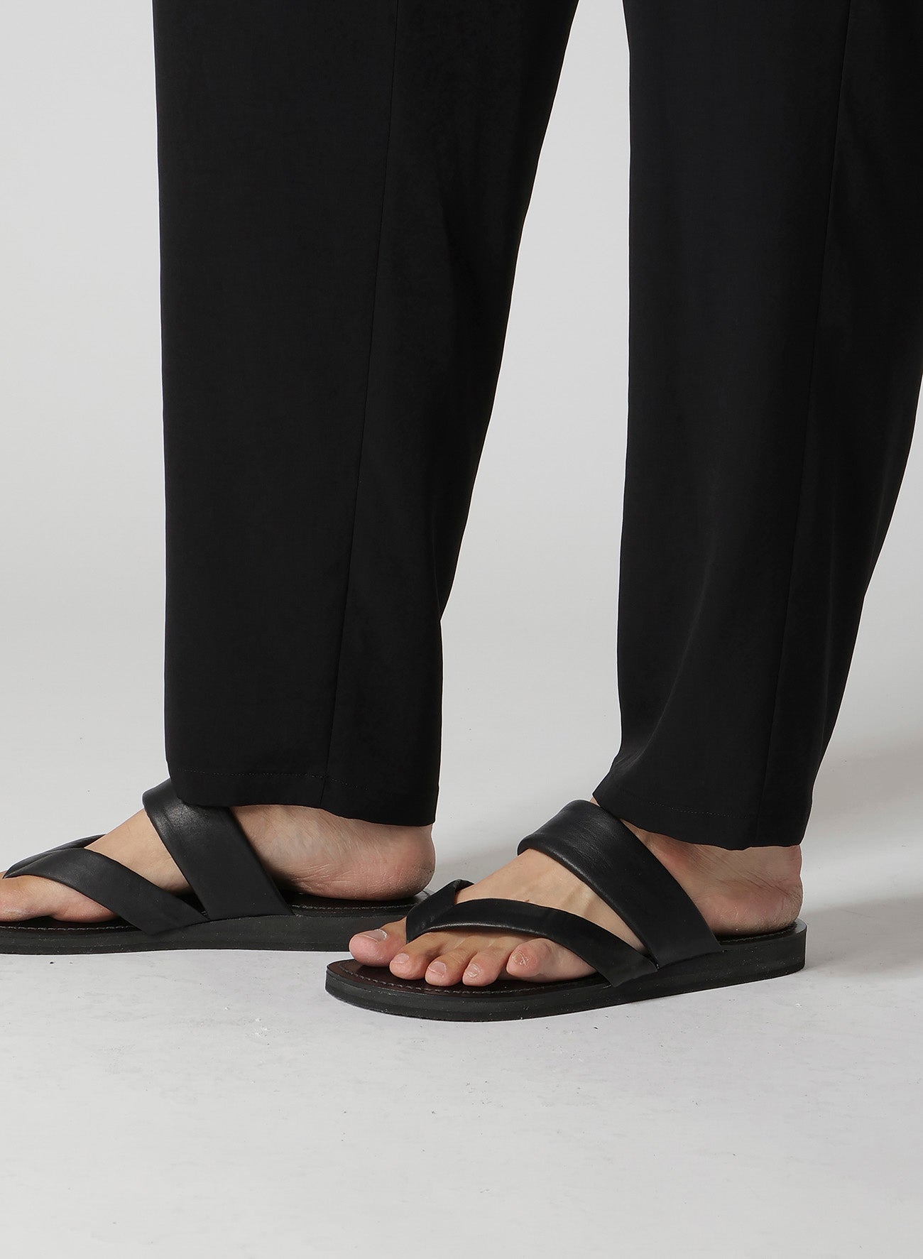 TA TUXEDO DESIGNED BOX POCKET PANTS