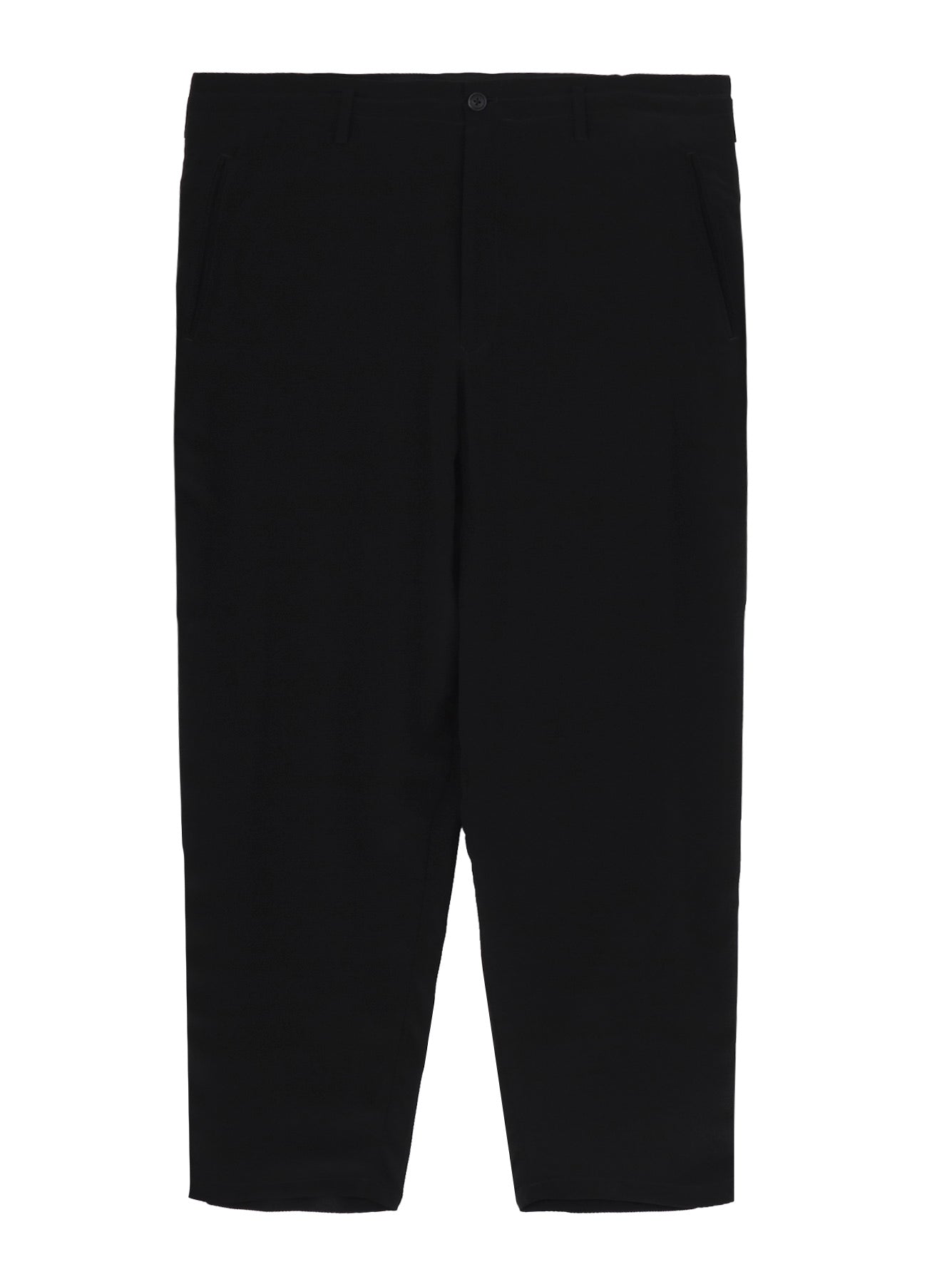 CREPE DE CHINE TRIANGLE TAB SLIM PANTS
