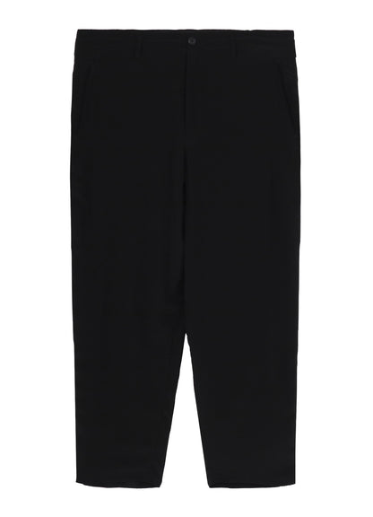 CREPE DE CHINE TRIANGLE TAB SLIM PANTS