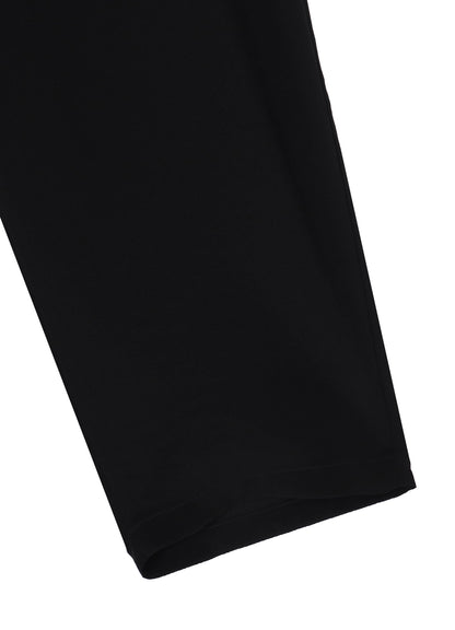 CREPE DE CHINE TRIANGLE TAB SLIM PANTS