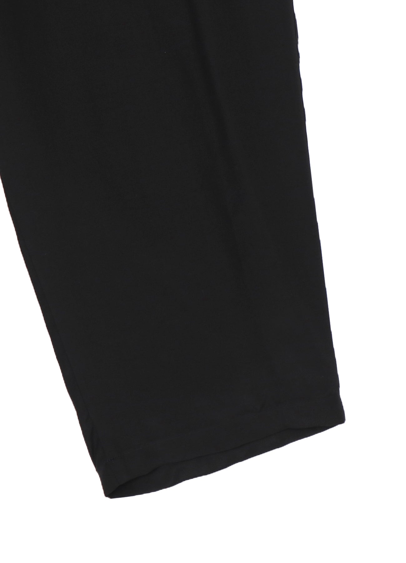 SILK HABUTAE TRIANGLE TAB SLIM PANTS