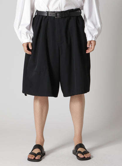 WOOL GABARDINE ST POCKET SHORTS