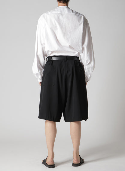 WOOL GABARDINE ST POCKET SHORTS