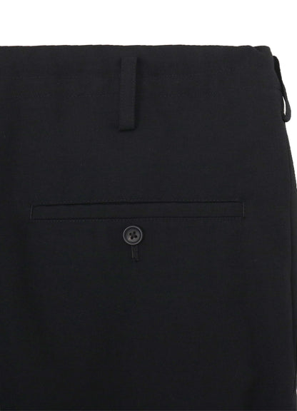 WOOL GABARDINE ST POCKET SHORTS