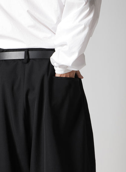 WOOL GABARDINE ST POCKET SHORTS