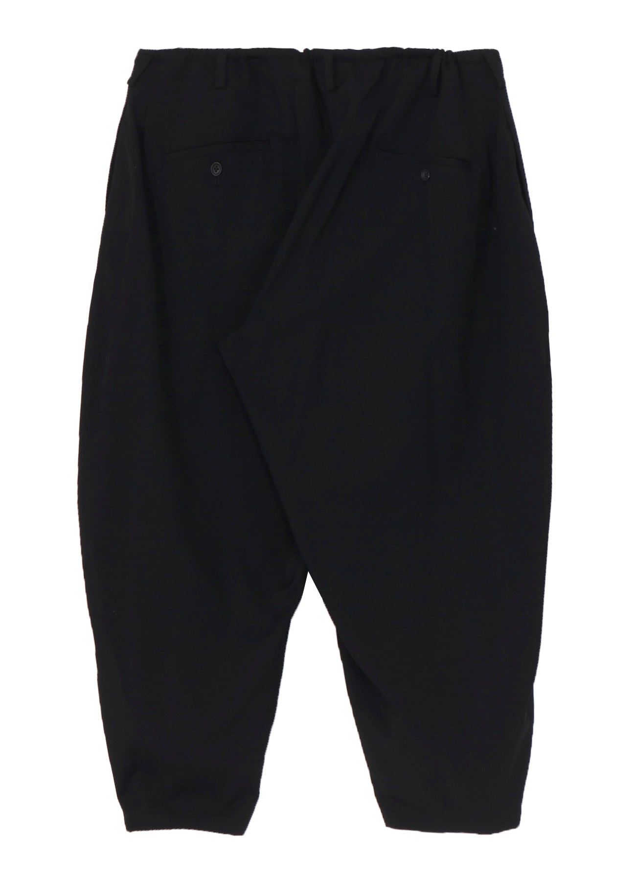 パンツ Yohji Yamamoto OUTER DRAPE PANTS WOOL GABARDINE OUTER DRAPE PANTS – THE SHOP YOHJI YAMAMOTO