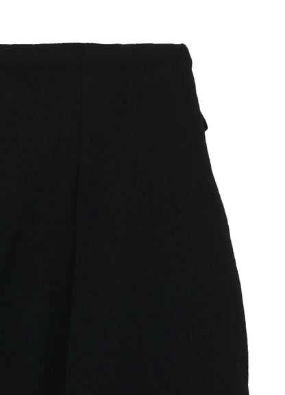 WOOL GABARDINE OUTER DRAPE PANTS