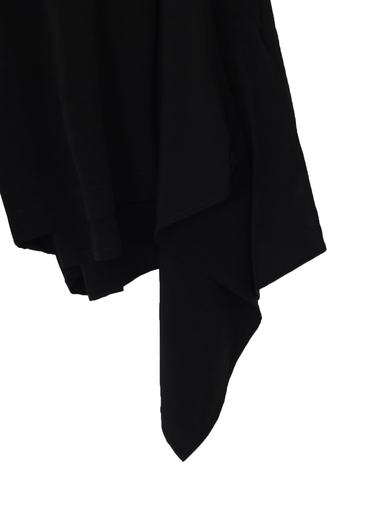 TA TUXEDO DRAPE PANEL ATTACHED SHORT PANTS
