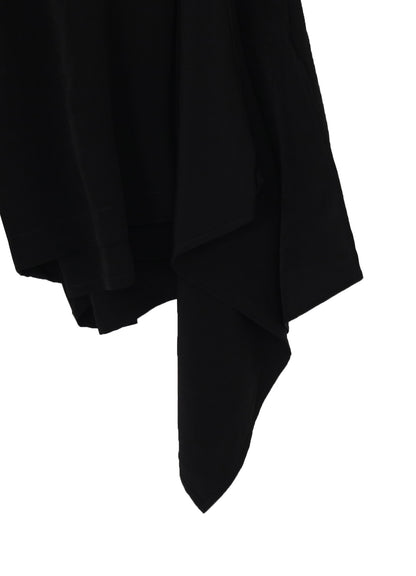 TA TUXEDO DRAPE PANEL ATTACHED SHORT PANTS