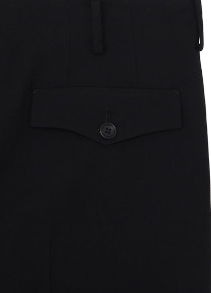 BROTHER WOOL GABARDINE PANTS SKULL