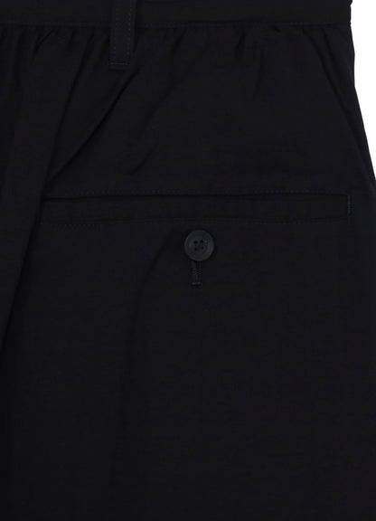 CELLULOSE BACK SIDE CUT OFF PANTS