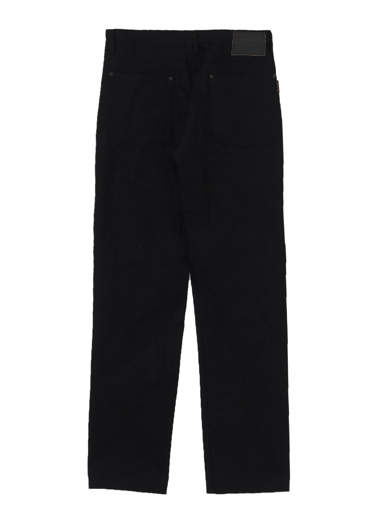 SELVEDGE DENIM BAKER PANTS BLACK