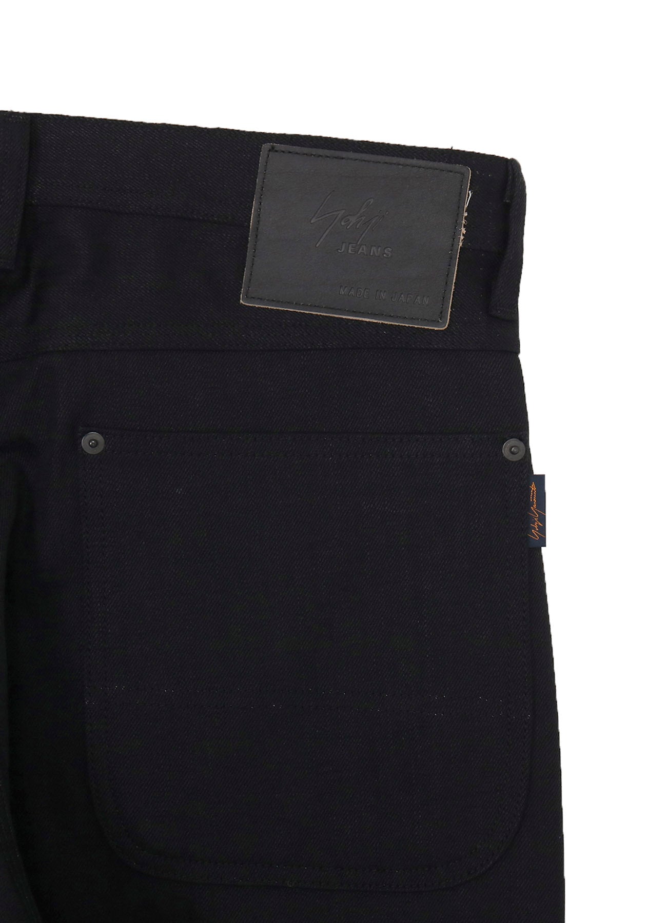 SELVEDGE DENIM BAKER PANTS BLACK