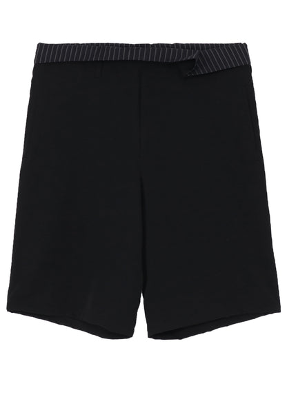 WOOL GABARDINE THAI PANTS