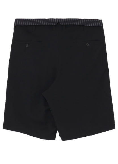 WOOL GABARDINE THAI PANTS