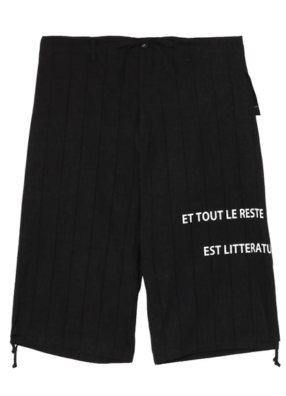 <PIECE UNIQUE/AOYAMA>KHADI ST SIDE DETAIL PANTS