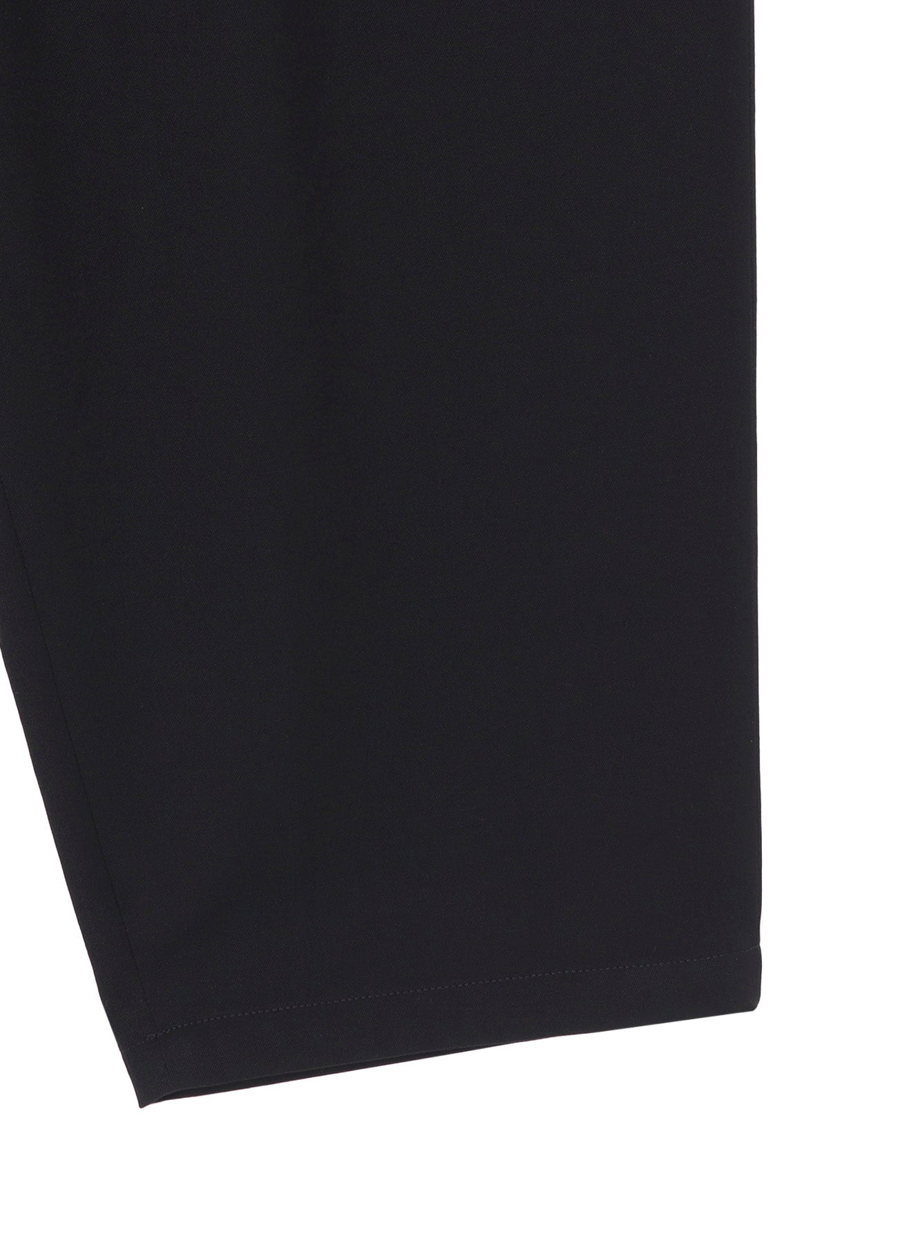 WOOL GABARDINE 2 TUCKS SUSPENDER PANTS